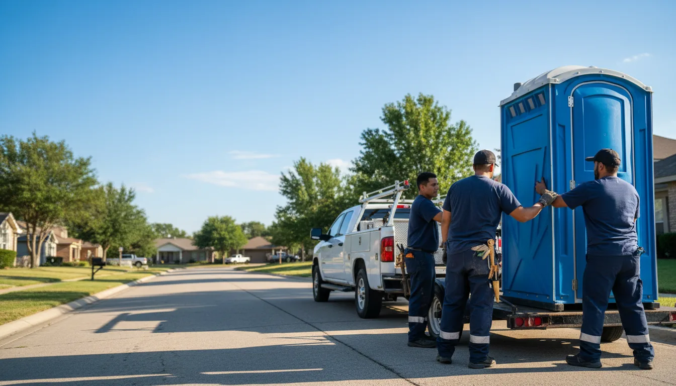 Portable Toilet Rental in Rice, MN near me